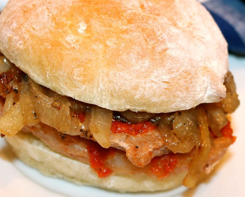 Portuguese Pork Sandwich