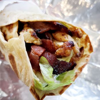 Steak and cheese wrap
